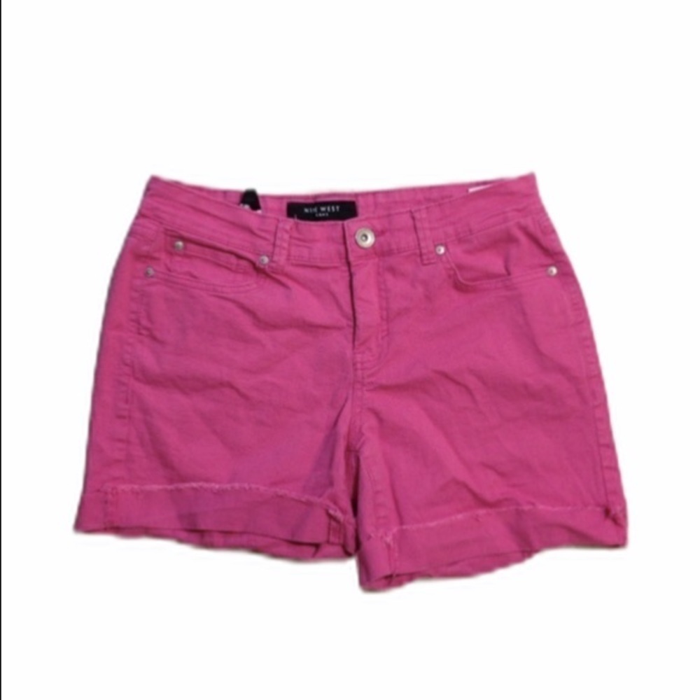 Nine West Low Rise Cuffed Shorts 8/28